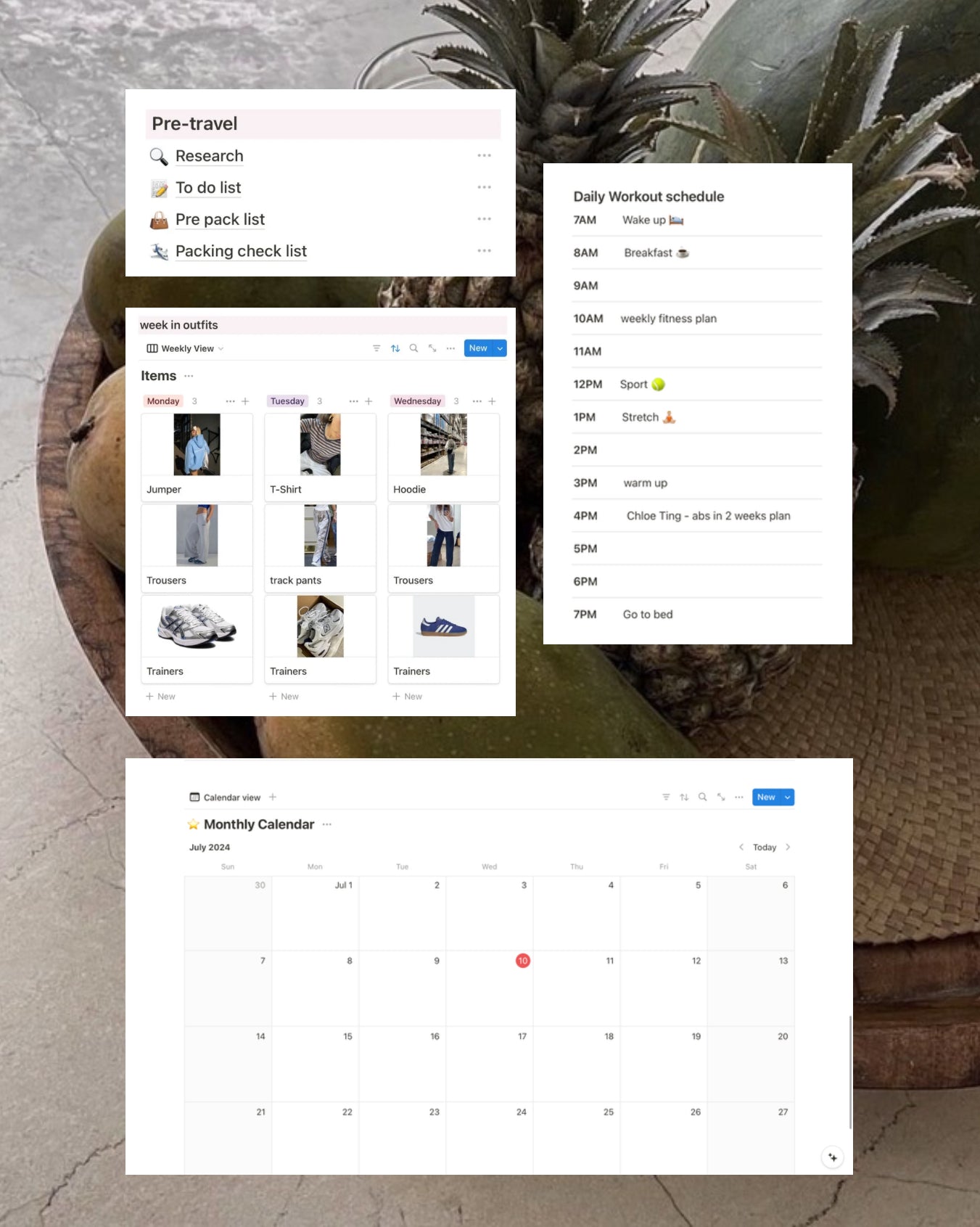 Flor De Janeiro Life Planner