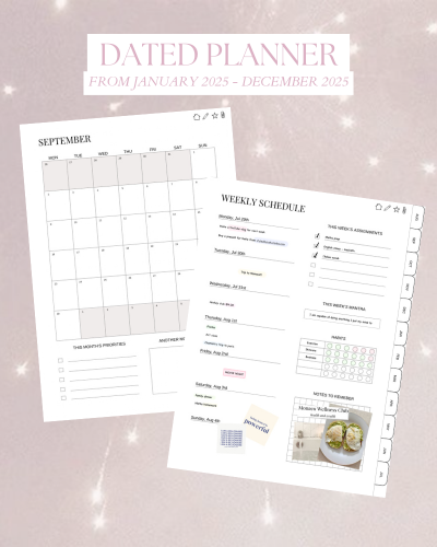 2025 It Girl Planner