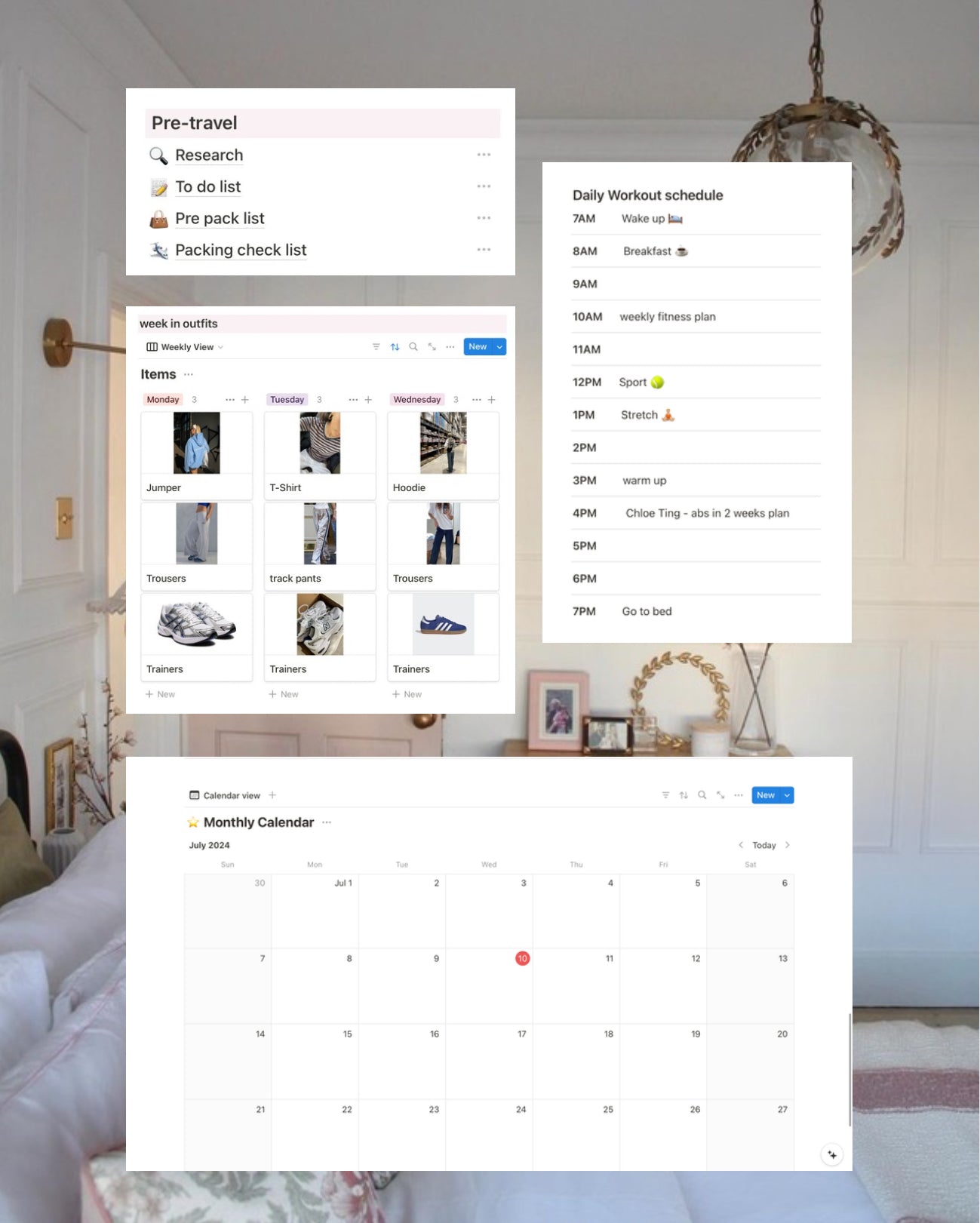 2024 That Girl Notion Planner