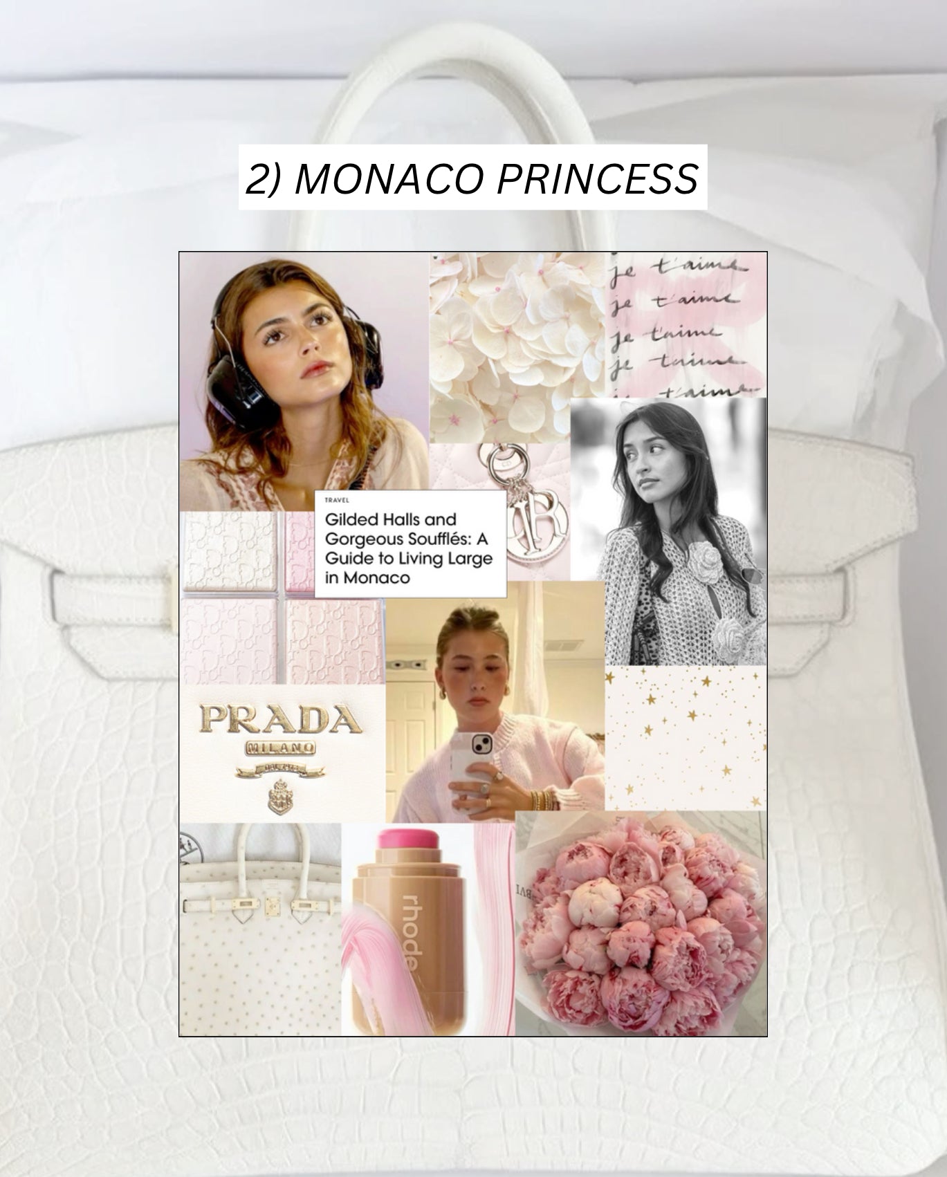 Monaco Princess Posters Set Of 4