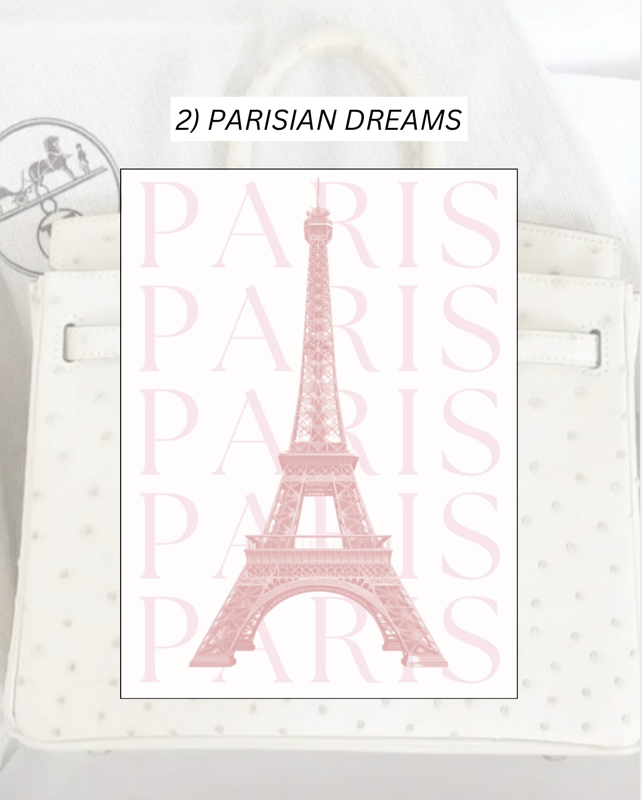 Parisian Dream Posters Set Of 4