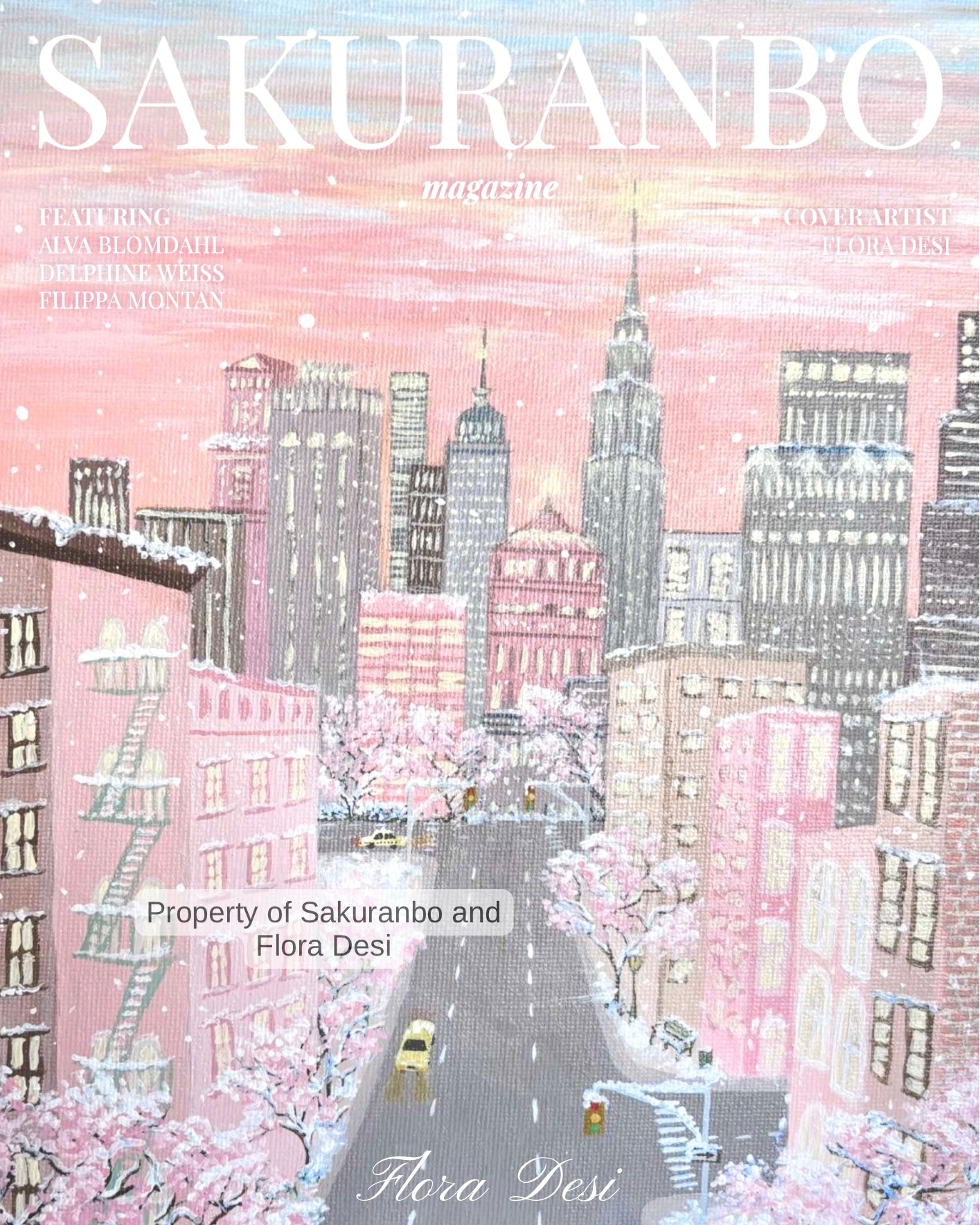 Sakuranbo Magazine X Flora Desi Issue 3 Poster