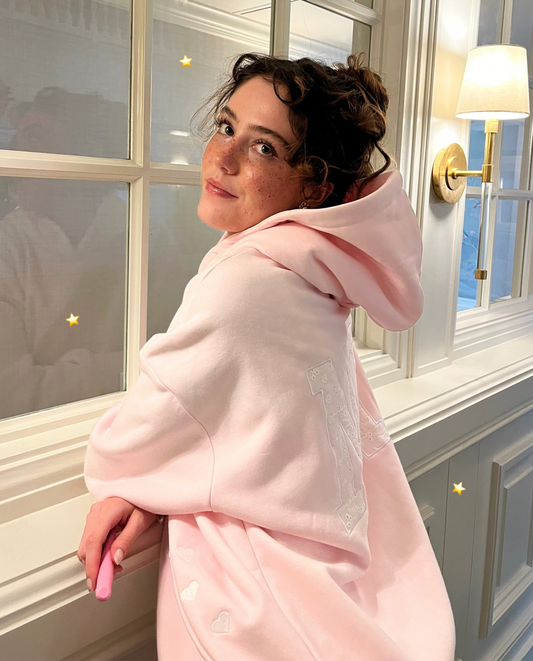 NYC Marshmallow Pink Hoodie