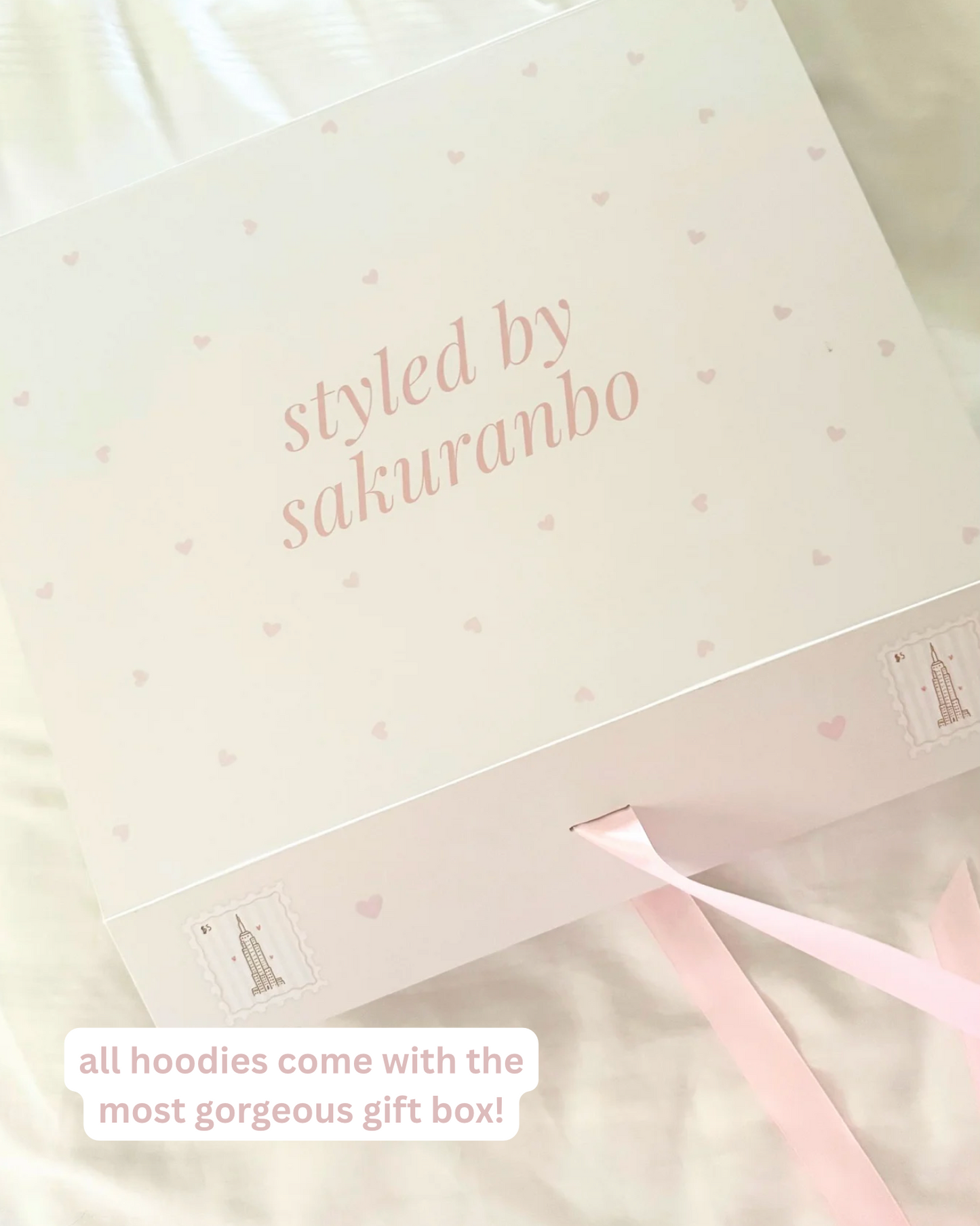 NYC Marshmallow Pink Hoodie (Pre-Order)